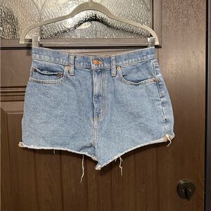 PINK Victoria's Secret Light Blue Jean Shorts